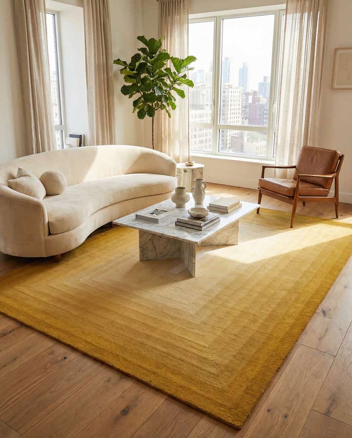 9' x 12' Ombre Wool Rug