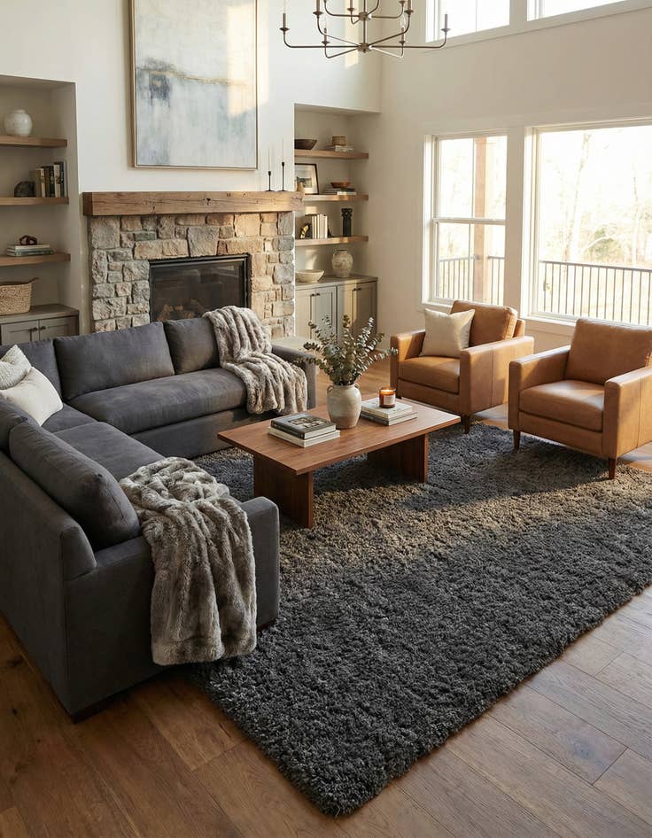 Detail image of 10' x 14' Marilyn Monroe&trade; Shag Rug