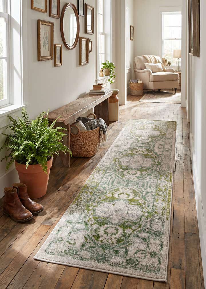 2' x 8' Madeline Vintage Runner Rug