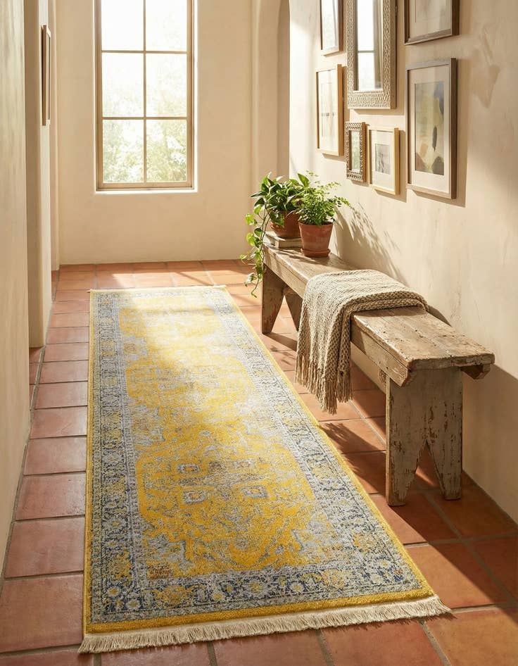 Detail image of 2' 7 x 10' Santiago Runner Rug