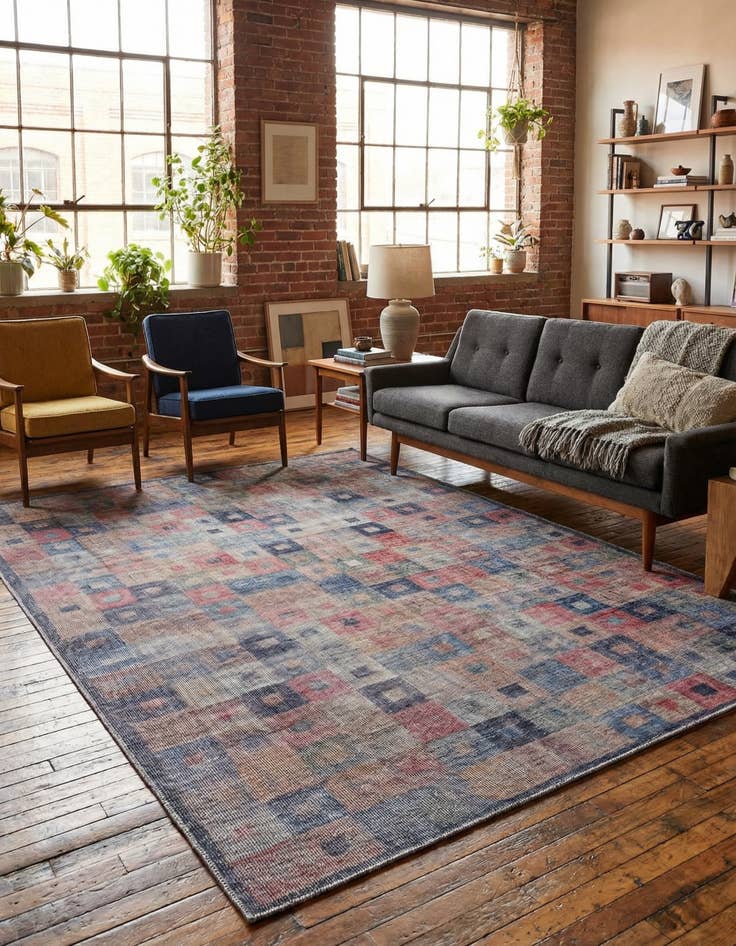 Detail image of 7' 3 x 10'  Washable Sisu Rug