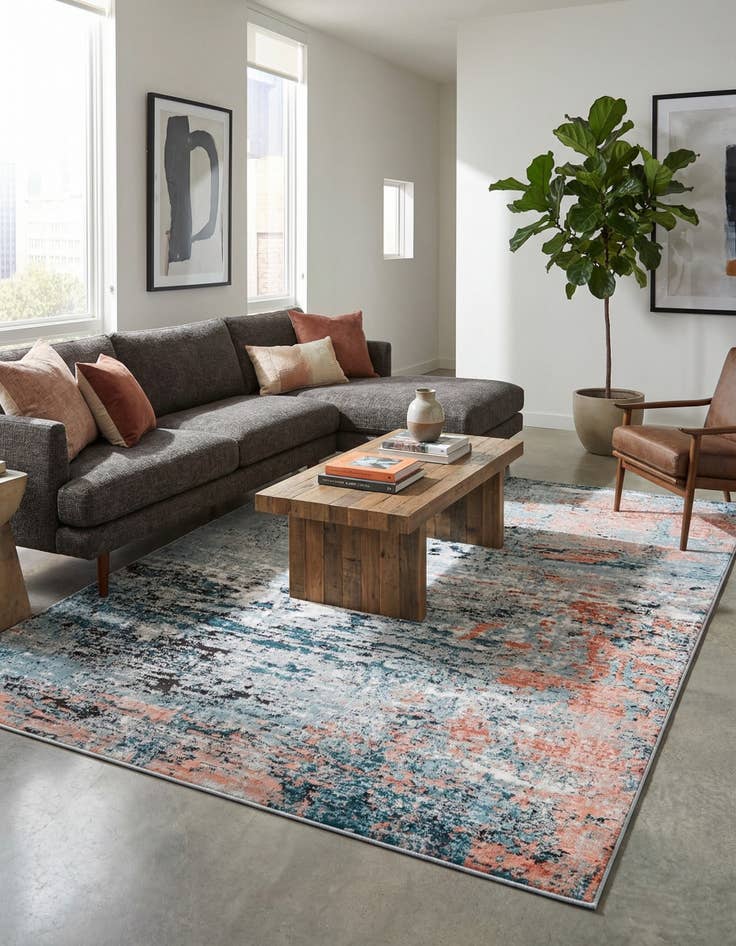 Detail image of 8' x 10' Leipzig Rug