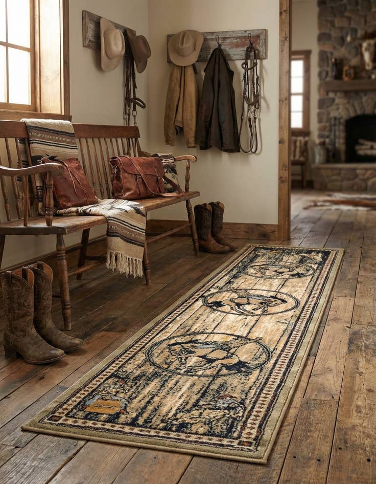 Detail image of 2' x 8' Pioneer Runner Rug
