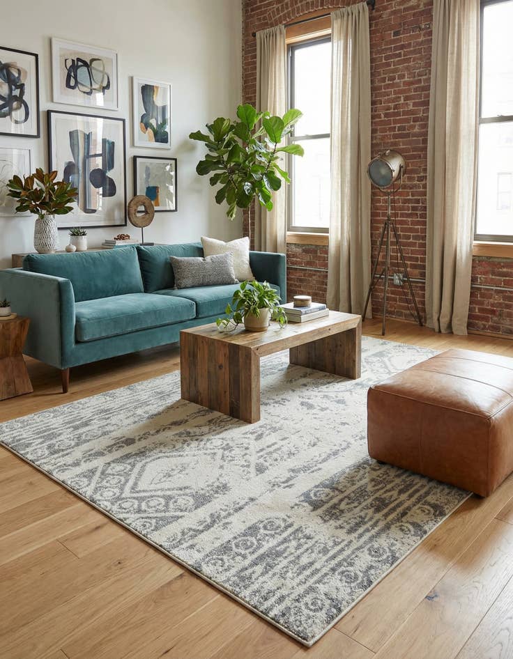 Detail image of 7' 10 x 10' Lennon Rug