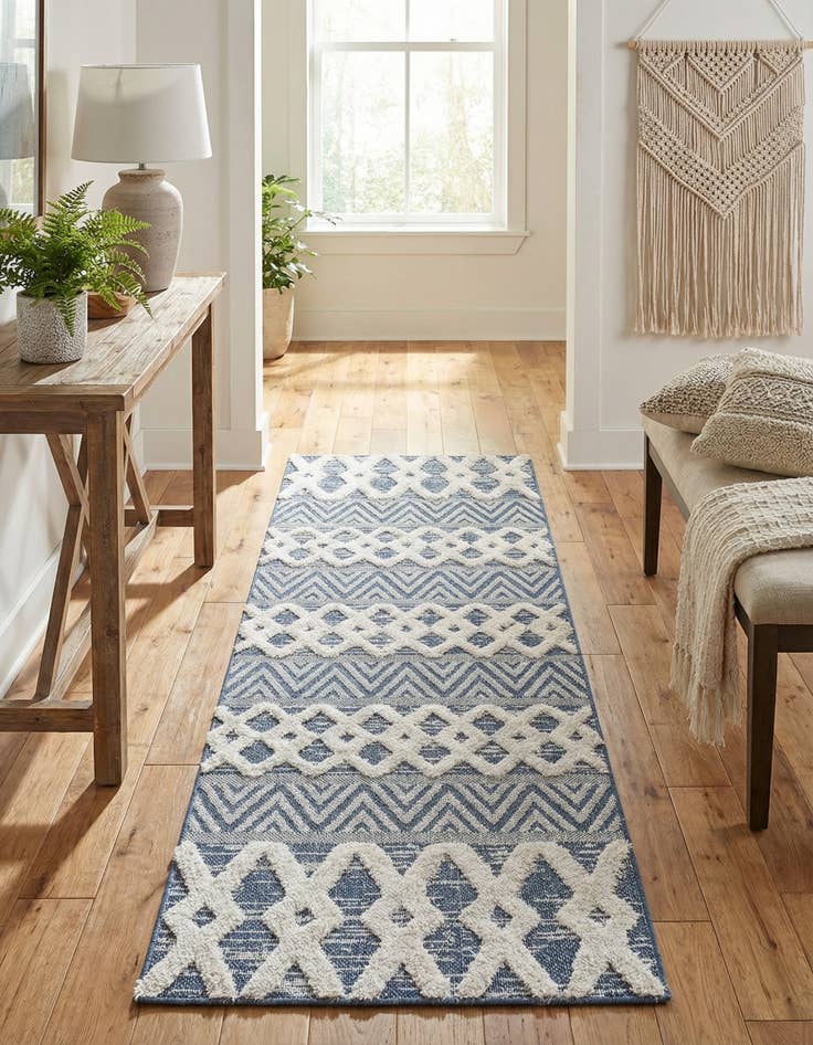 Detail image of 2' 3 x 6' Sabrina Soto Casa Valencia Runner Rug