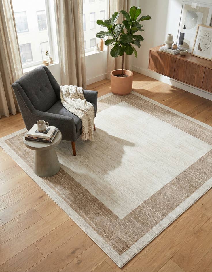 Detail image of 7' 10 x 7' 10 Uptown Yorkville Square Rug