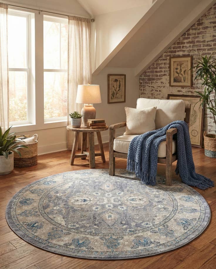 Detail image of 6' x 6' Vienna Round Rug