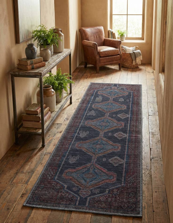 Detail image of 2' x 6' Washable Sisu Runner Rug