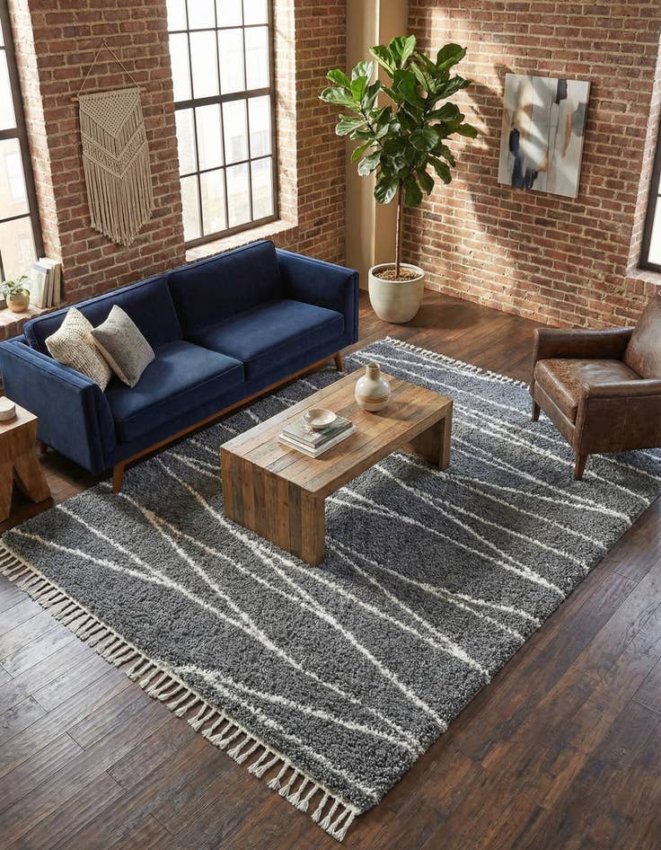 Detail image of 7' 10 x 10' Serenity Shag Rug