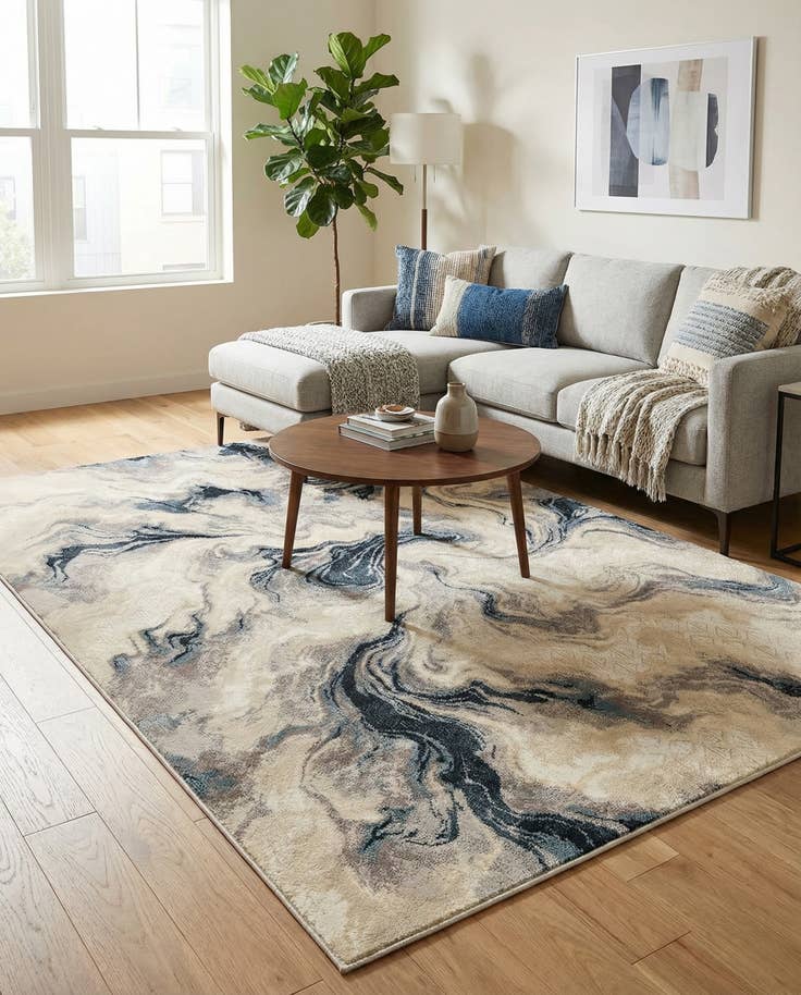 Detail image of 6' 7 x 9' 5 Oslo Rug