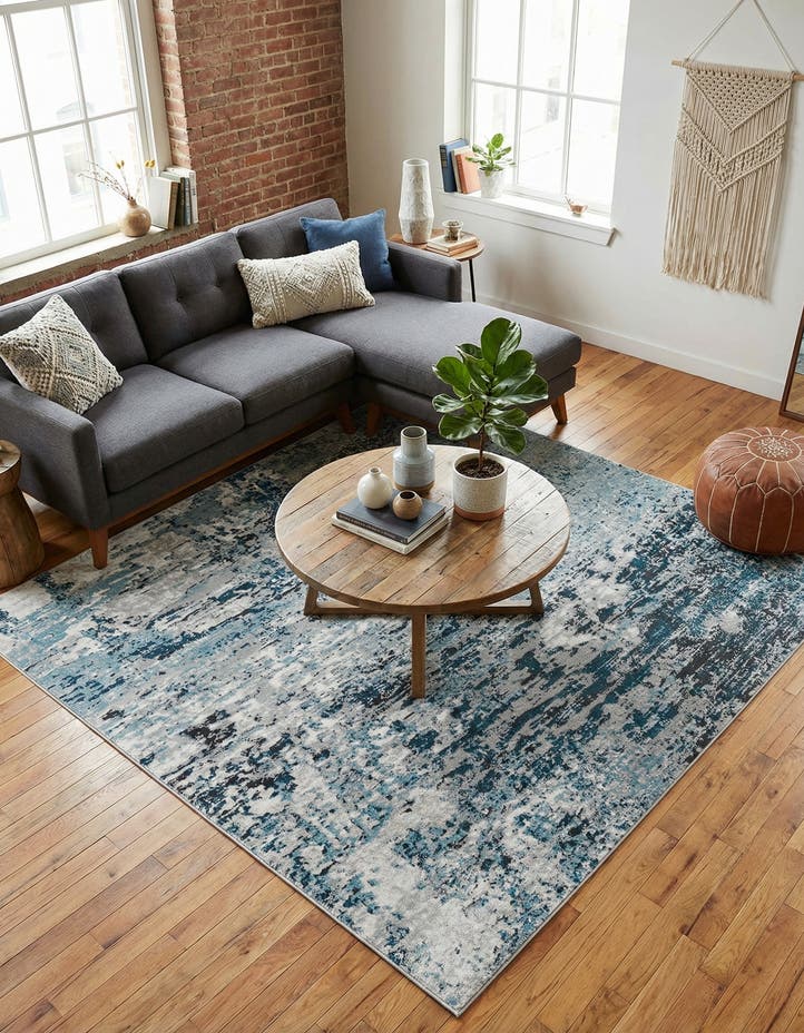 7' 10 x 7' 10 Leipzig Square Rug