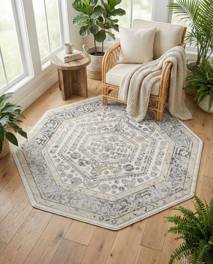 7' x 7' Aurelia Octagon Rug