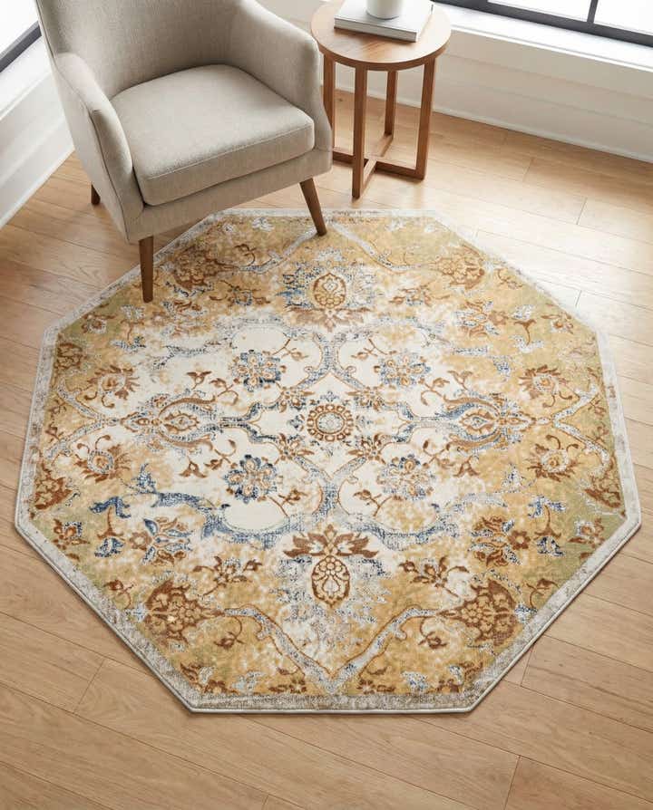 5' 3 x 5' 3 Highbury Octagon Rug