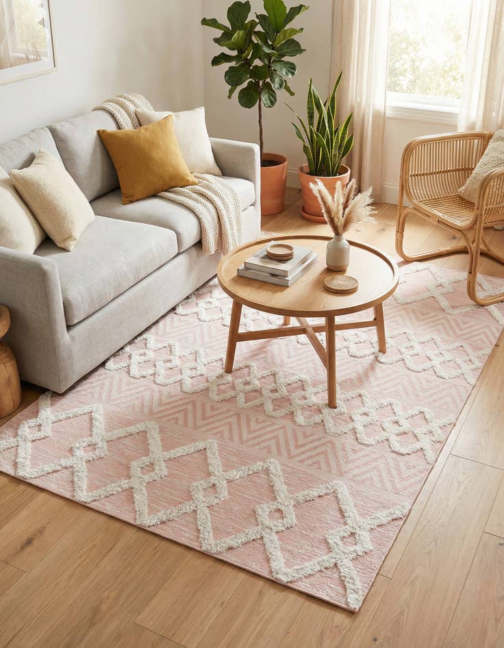 Detail image of 5' 3 x 8' Sabrina Soto Casa Valencia Rug