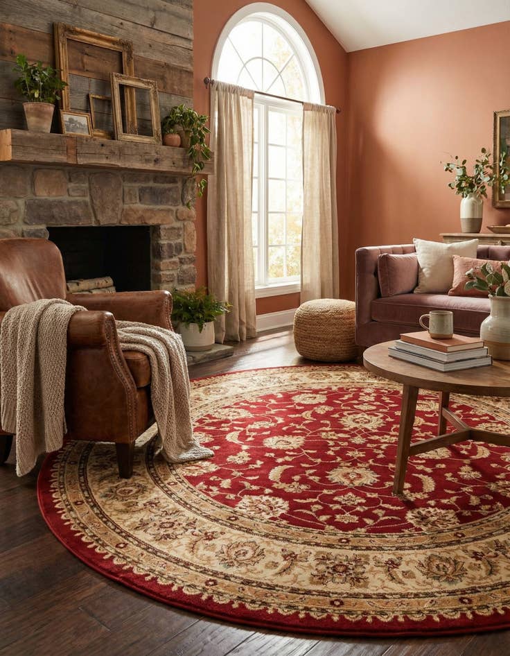 Detail image of 10' x 10' Aditi Round Rug