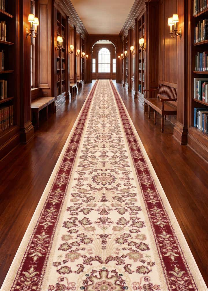 2' 7 x 100' Tabriz Design Runner Rug