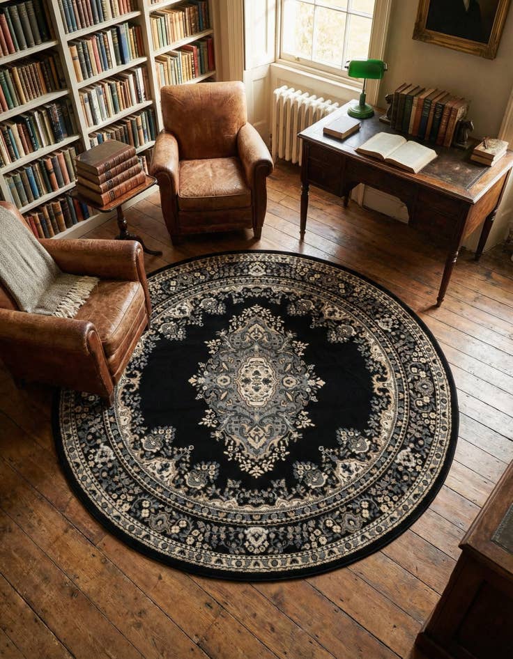 Detail image of 6' x 6' Amaya Round Rug