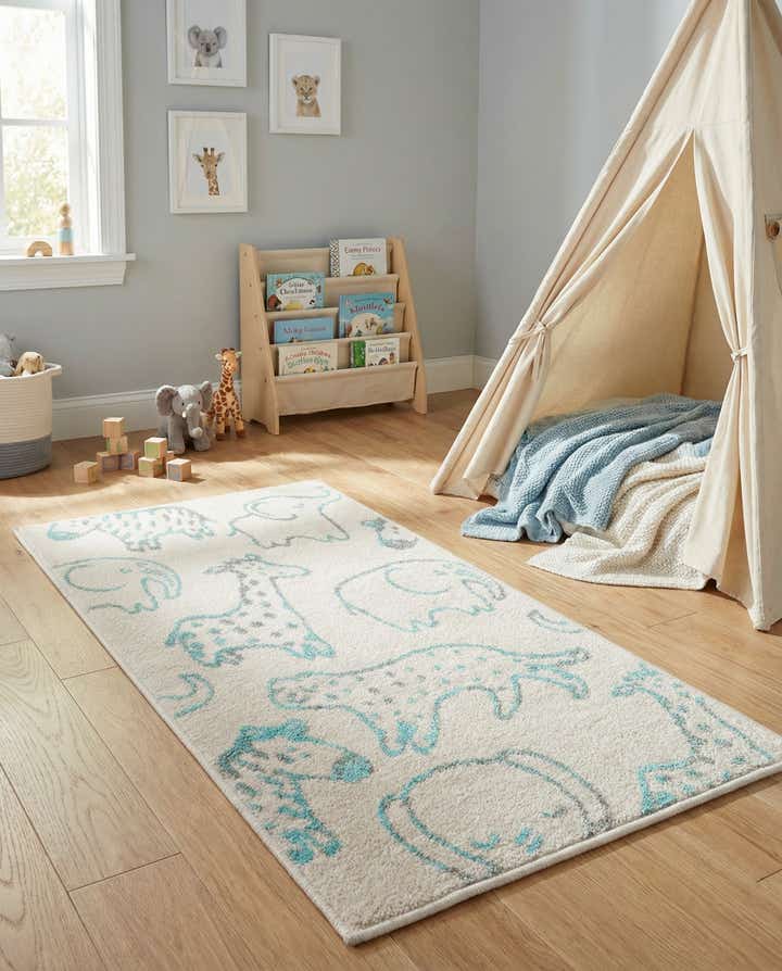 65cm x 120cm Animals Whimsy Kids Läufer Teppich