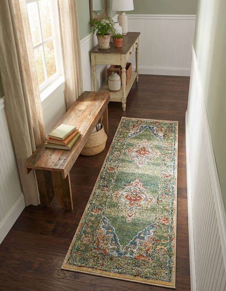 Detail image of 2' x 6' Isabella Runner Rug