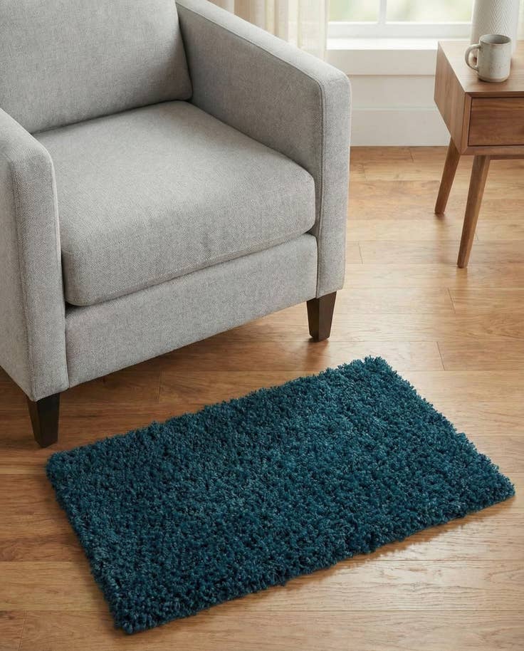 Detaljebillede af 60cm x 95cm Solid Shag Tæppe