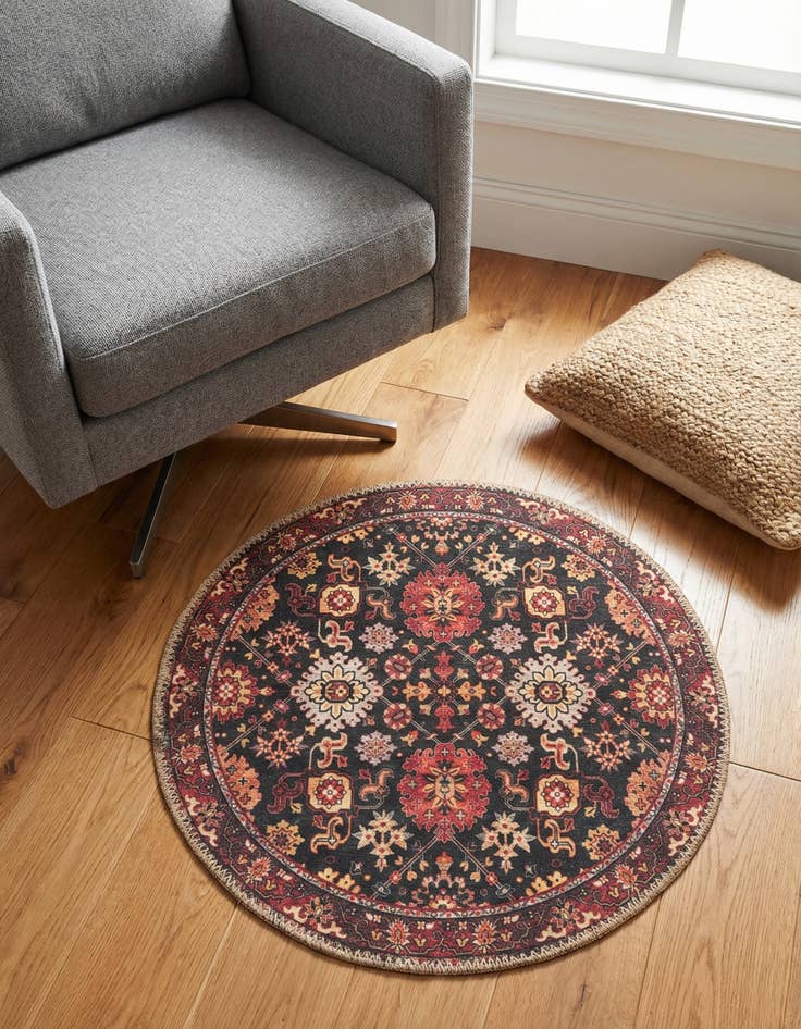 Detail image of 2' x 2' Timeless Round Rug