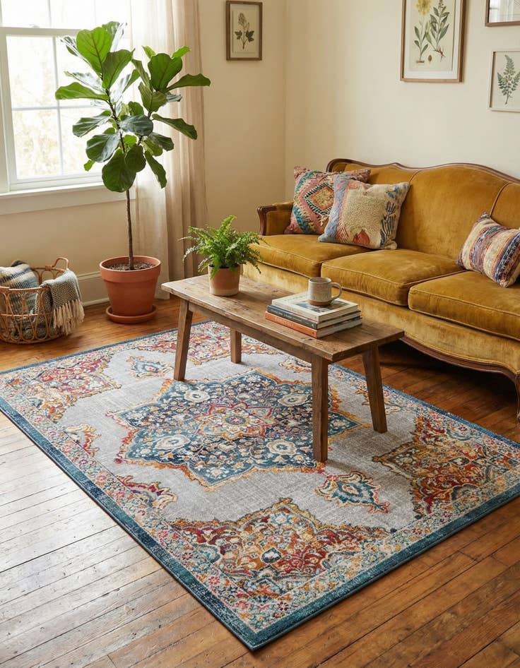 Detail image of 5' x 7' 10 Budapest Rug