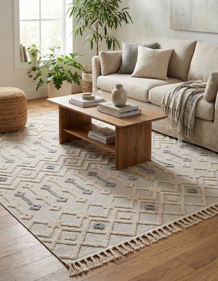 Detail image of 7' 10 x 7' 10 Arlo Square Rug