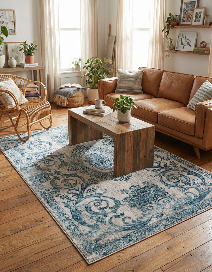 Detail image of 4' x 6' Finsbury Rug