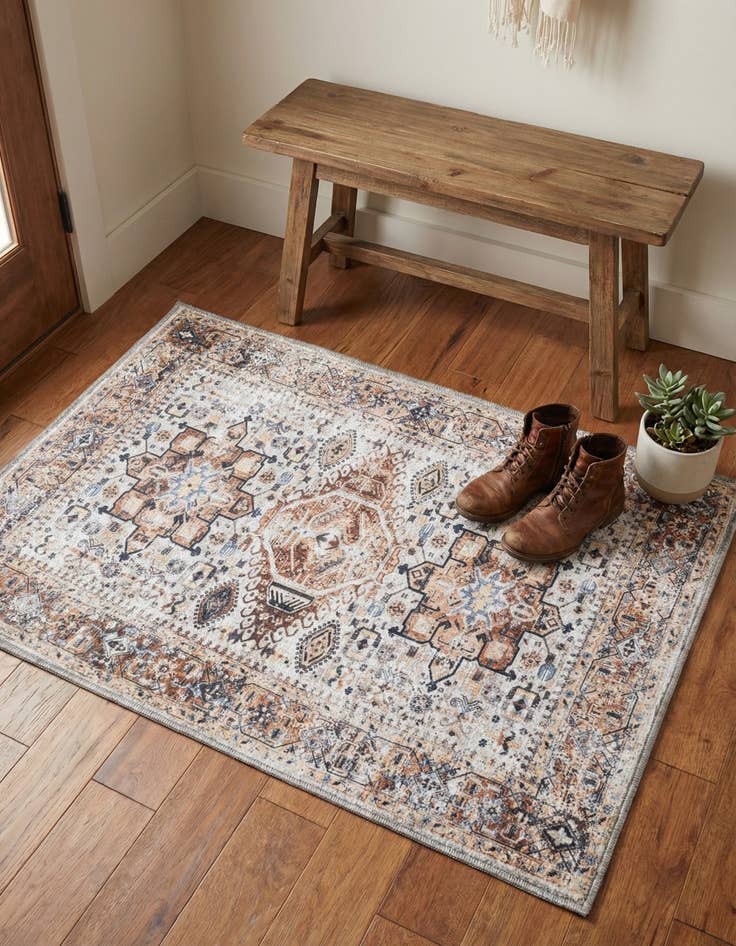 Detail image of 2' x 3' Washable Yara Rug