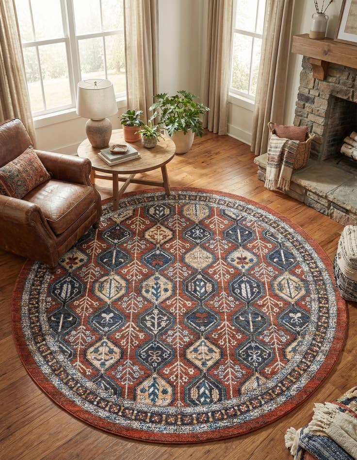 Detail image of 10' x 10' Aramis Round Rug