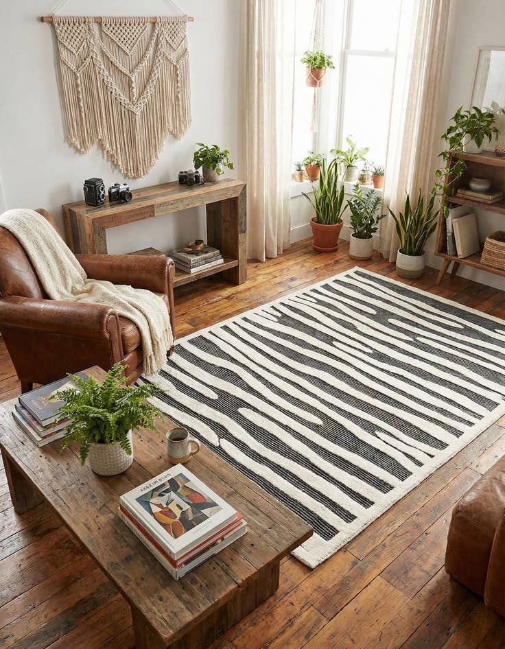 Detail image of 6' x 9' Prismatic Rug