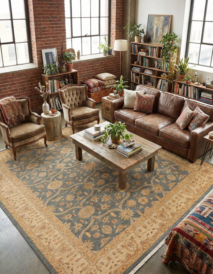 Detail image of 10' 6 x 16' 5 Kensington Rug