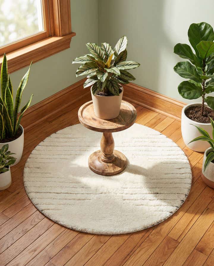 3' x 3' Prismatic Round Rug