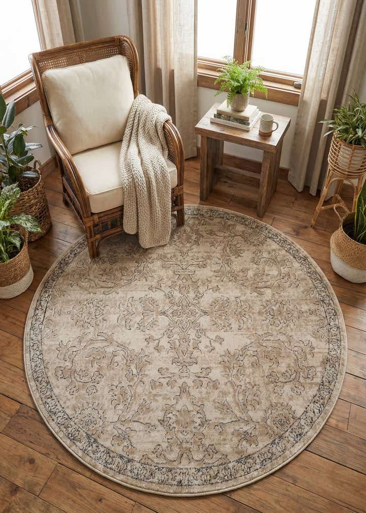 6' x 6' Oregon Round Rug