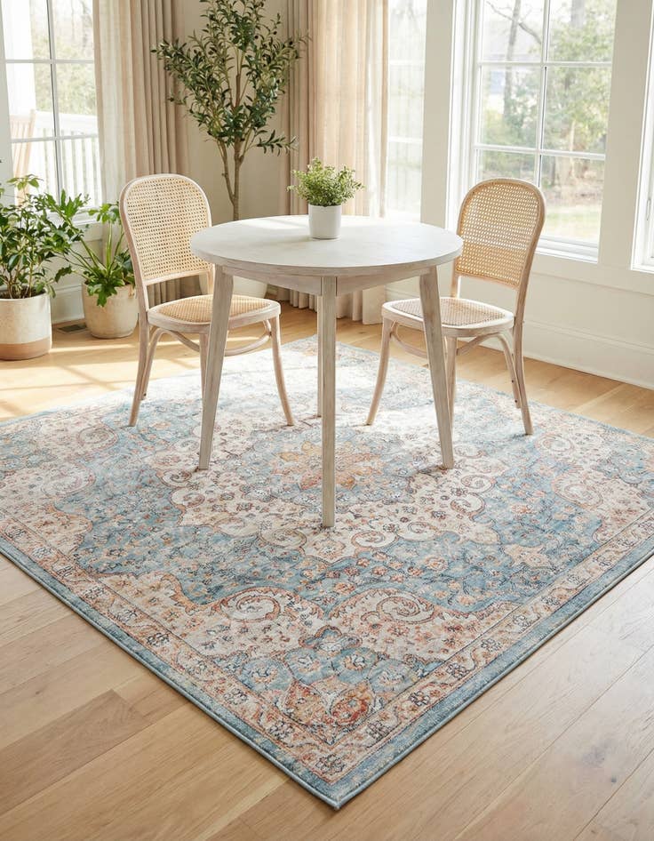 Detail image of 6' x 6' Newport Square Rug