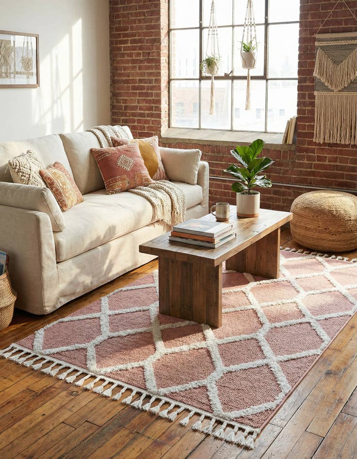 Detail image of 4' x 6' Boho Rug