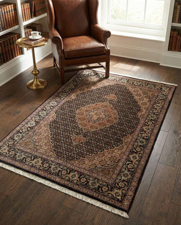 3' 5 x 5' 1 Tabriz Wool Rug