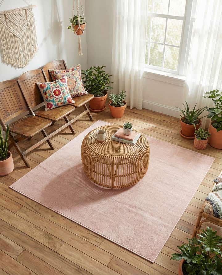 5' 3 x 5' 3 Everyday Solid Square Rug