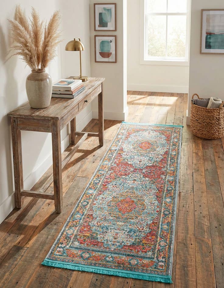 Detail image of 2' 2 x 6' Santiago Runner Rug