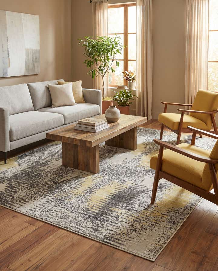 8' x 10' Easy-Clean Modern Indoor / Outdoor Rug