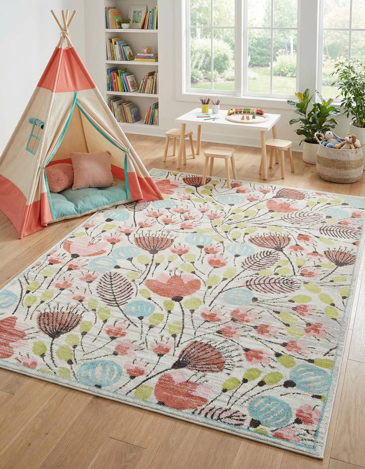 Detail image of 10' x 13' Whimsy Kids Rug