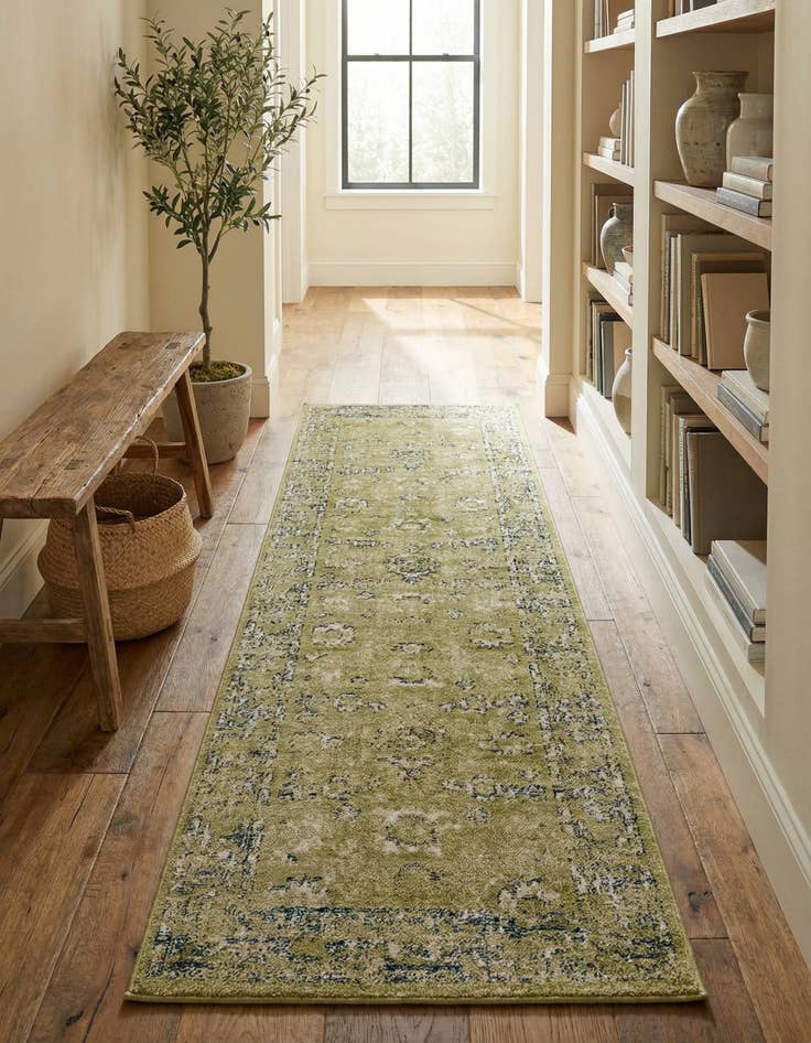 Detail image of 2' 7 x 10' Charleston Runner Rug
