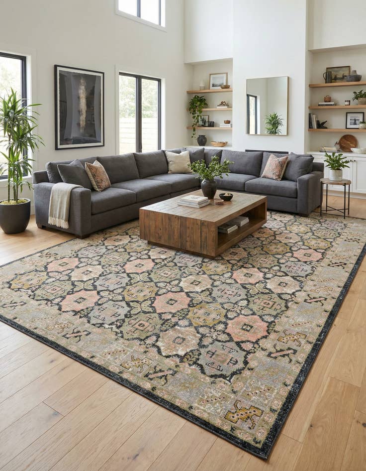 Detail image of 10' x 14' Kamala Washable Rug