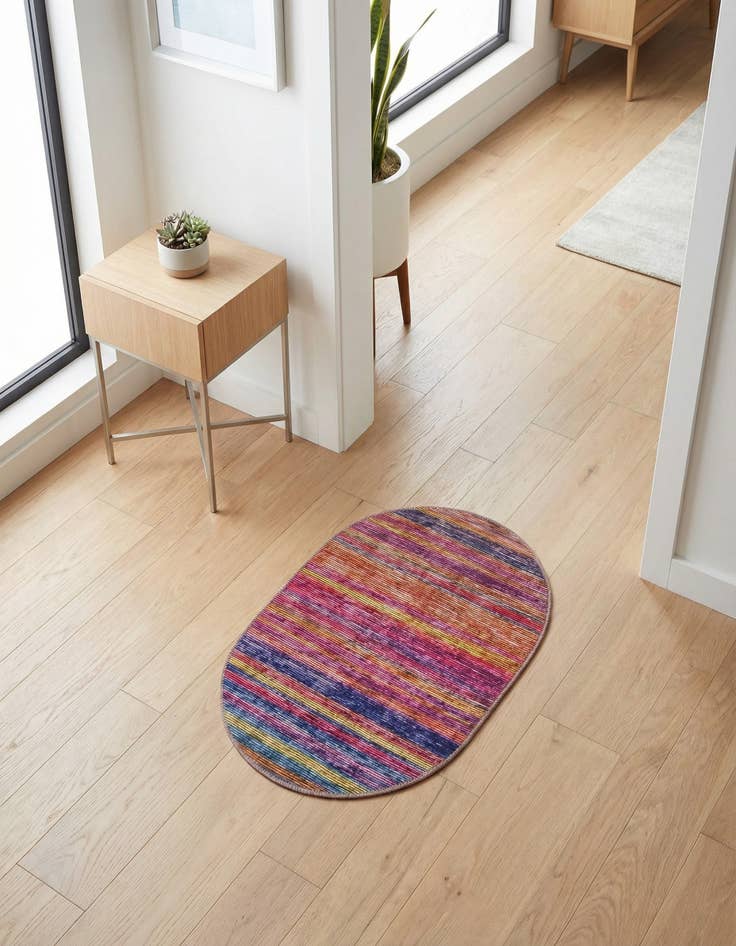 Detail image of 2' x 3' Asha Oval Rug