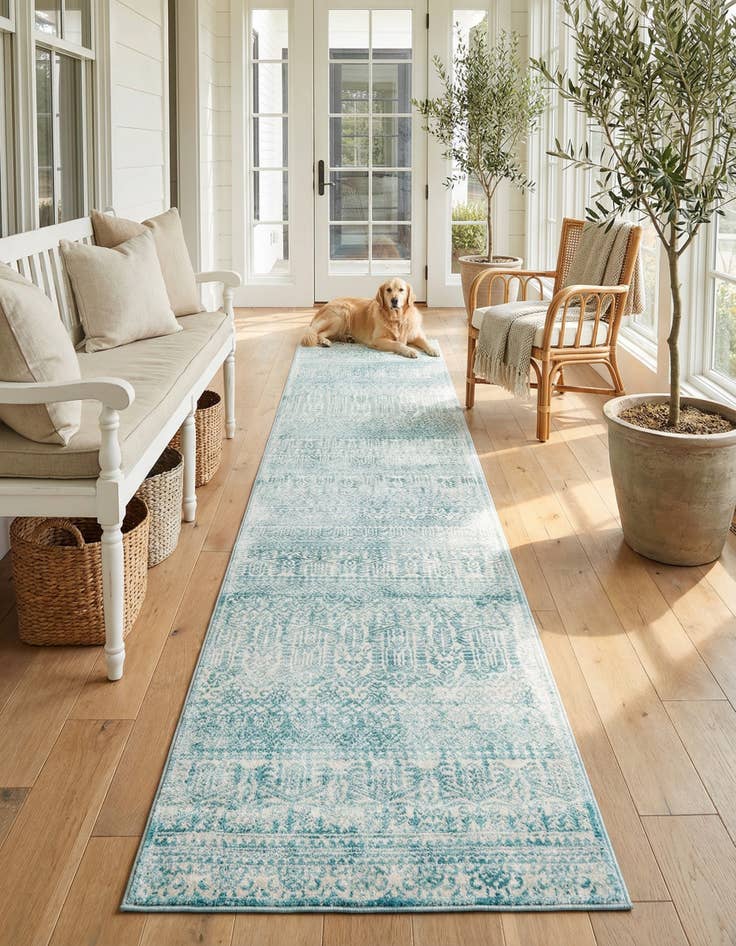 Detail image of Jill Zarin 2' 7 x 14' Uptown Cloisters Runner Rug