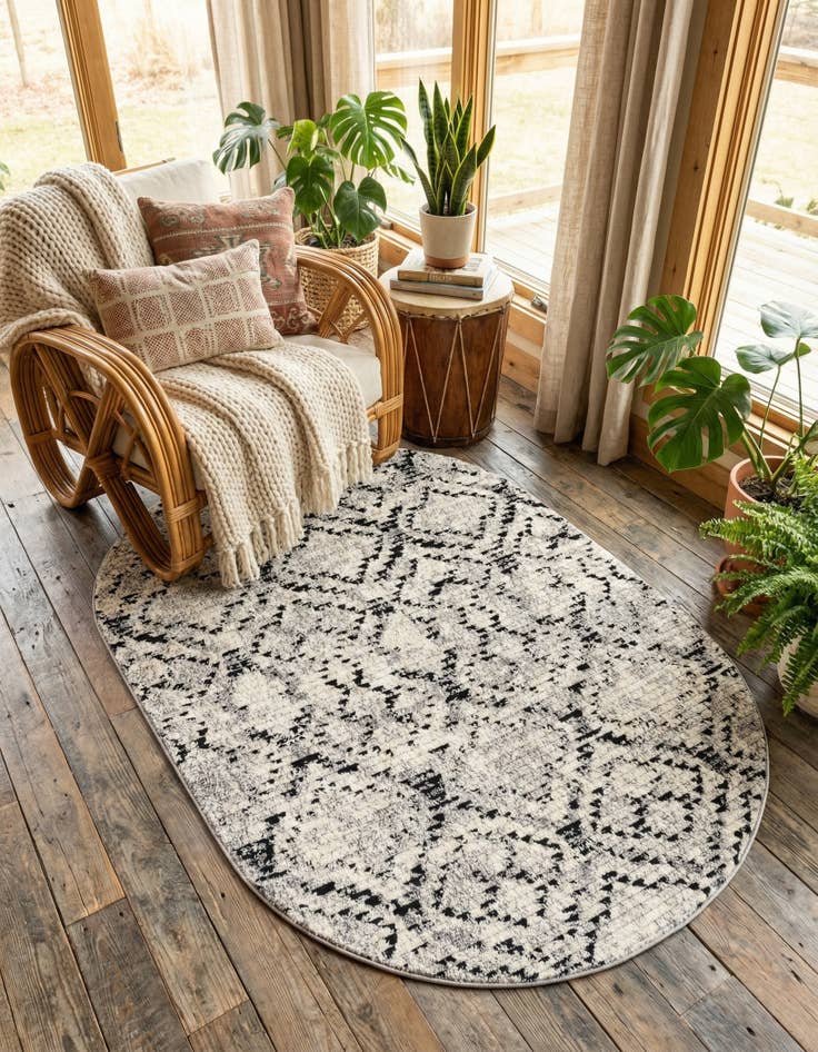 Detail image of 4' x 6' Tucson Oval Rug