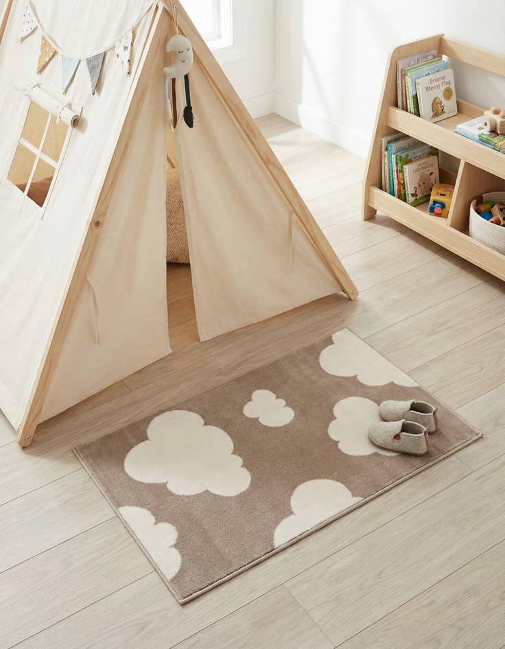 Detail image of 2' x 3' Whimsy Kids Rug