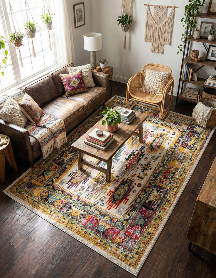 Detail image of 6' x 9' Carrington Rug