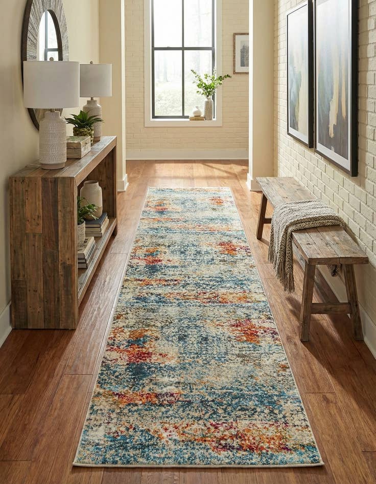 Detail image of 2' 7 x 13' Santiago Runner Rug