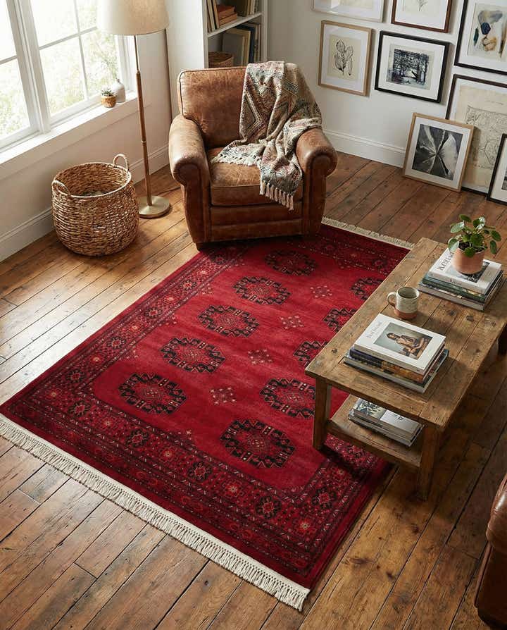 5' 3 x 7' Bokhara Rug